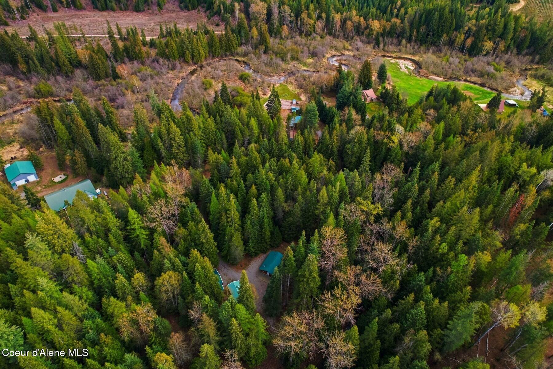 354 Fall Creek Road Naples, ID 83847 - Photo 34 of 37 Aerial