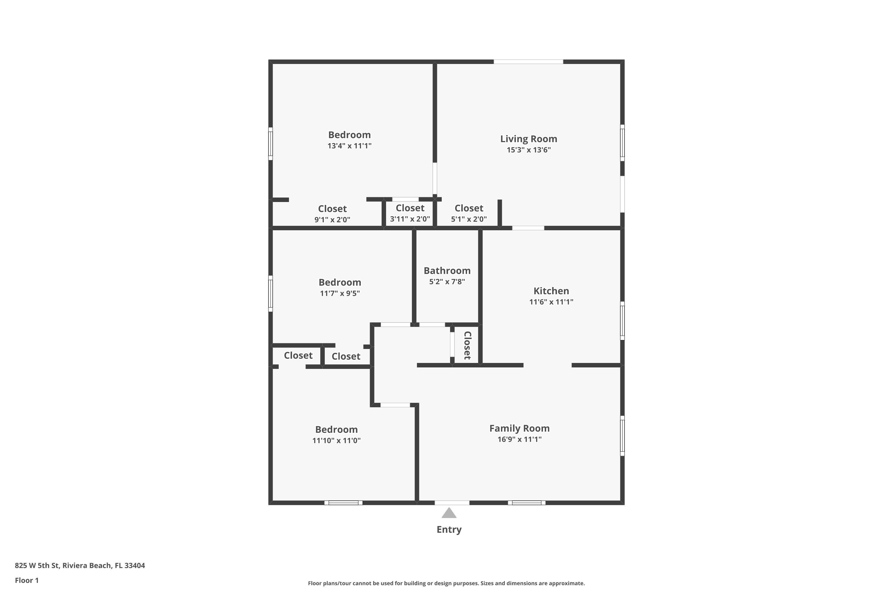 825 West 5th Street Riviera Beach, FL 33404 - Photo 14 of 14 1-floor-1