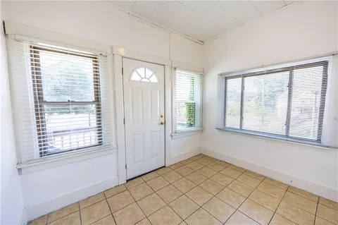 a view of an empty room with window