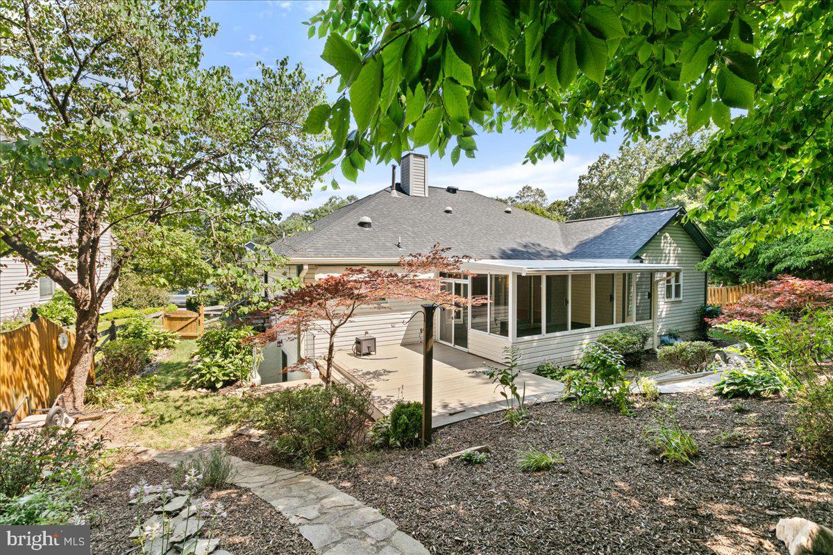 8307 Southstream Run Springfield, VA 22153 - Photo 46 of 49 an aerial view of a house
