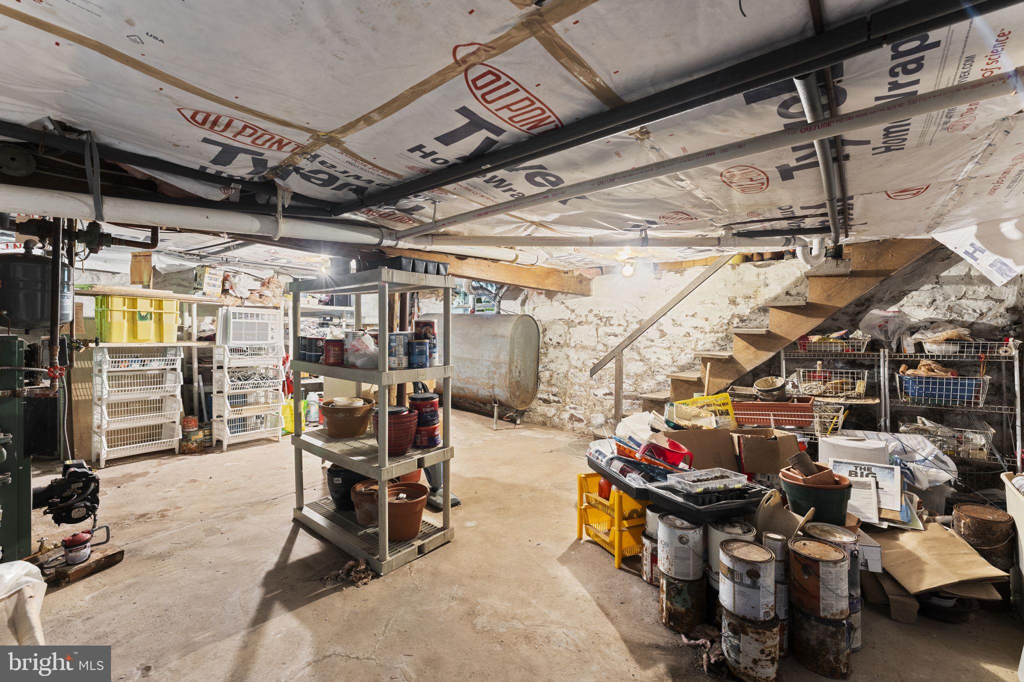 9039 Easton Road Ottsville, PA 18942 - Photo 24 of 61 a view of a storage room with racks