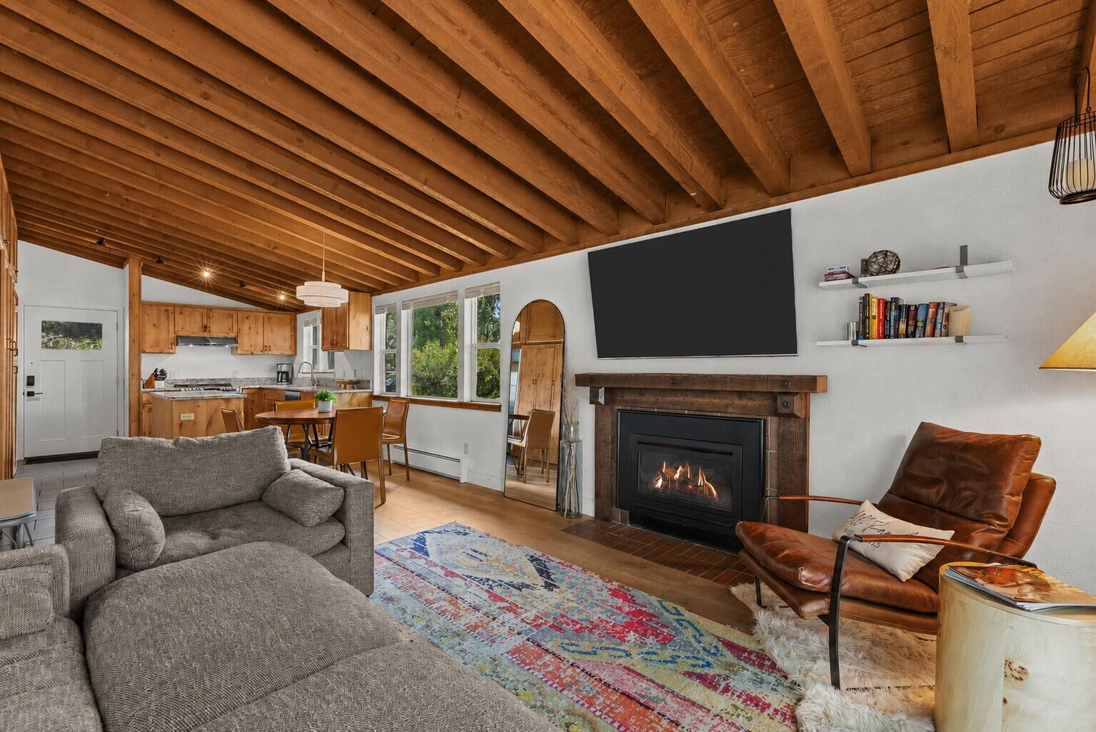 3516 Ranch Condo Drive Sun Valley, ID 83353 - Photo 13 of 33 3516 Fireplace Photo