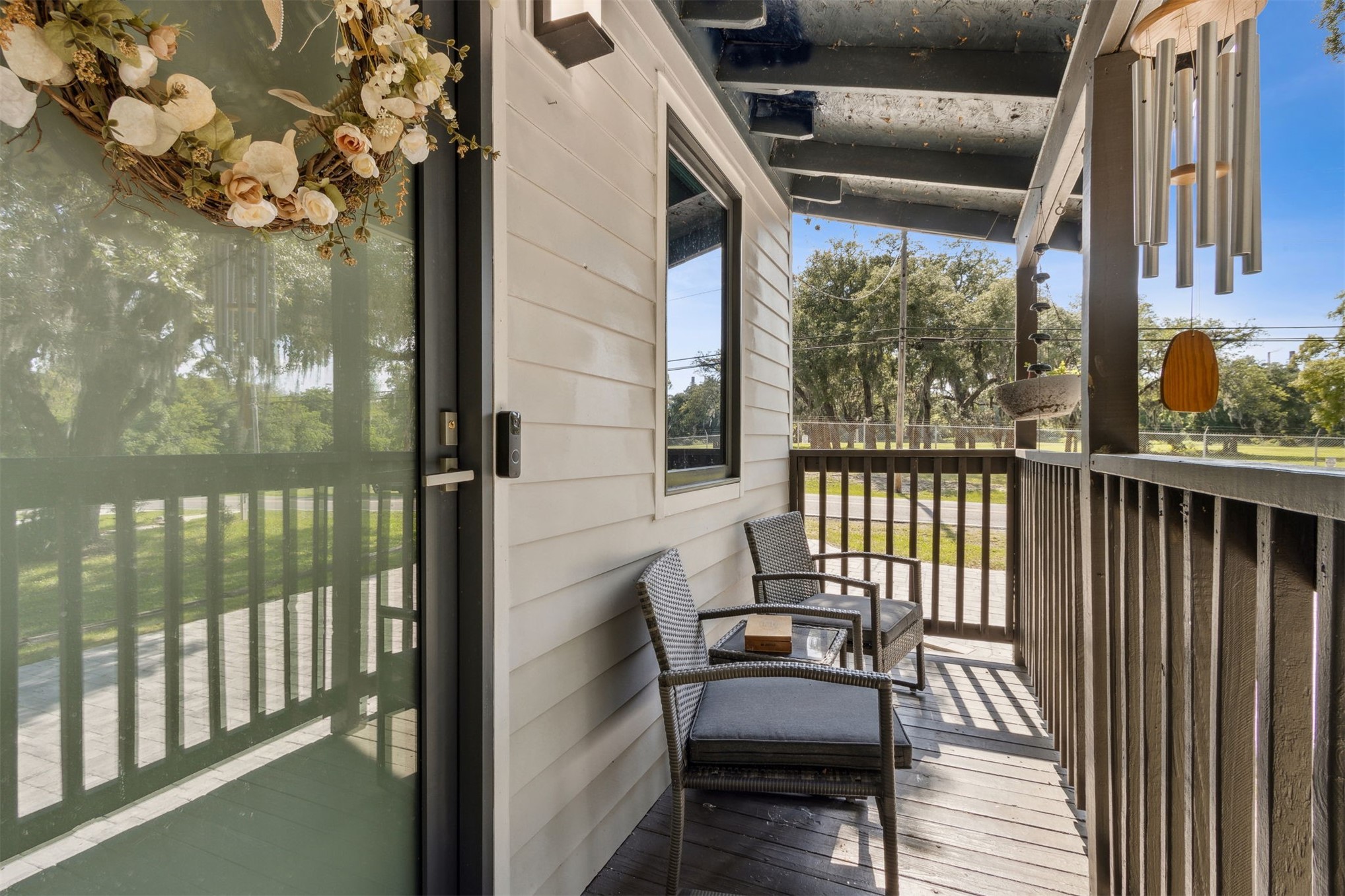 724 North 14th Street Fernandina Beach, FL 32034 - Photo 9 of 34 a view of a balcony with chairs