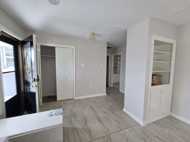 a view of livingroom with furniture and wooden floor