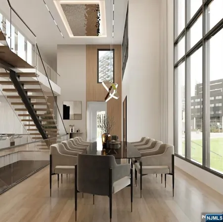 a view of a livingroom with furniture and window