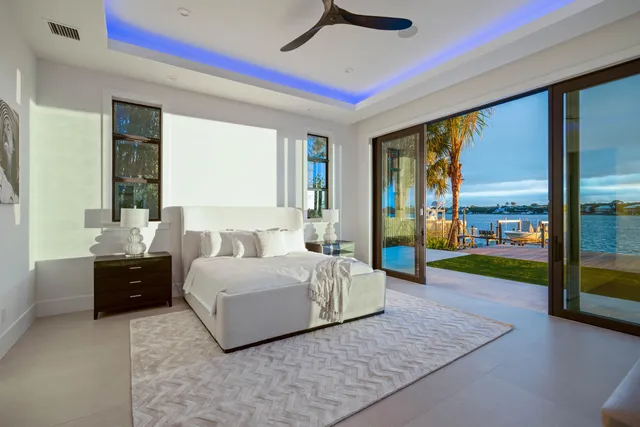 a view of a living room and dining room