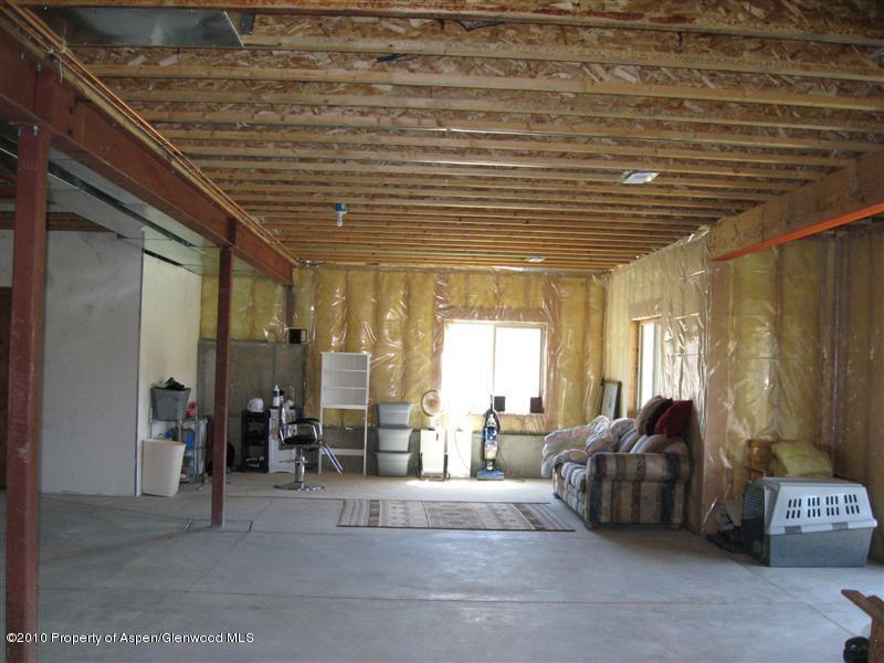 331 Faas Ranch Road New Castle, CO 81647 - Photo 19 of 23 1826sf Unfinished Walkout Basement Roomy