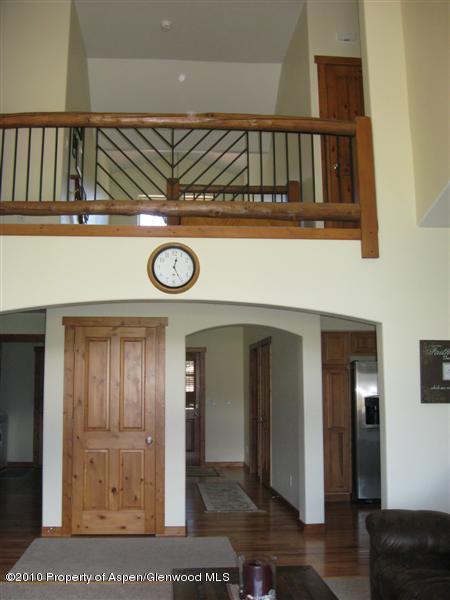 331 Faas Ranch Road New Castle, CO 81647 - Photo 7 of 23 Exposed Hallway with Custom Ironwork