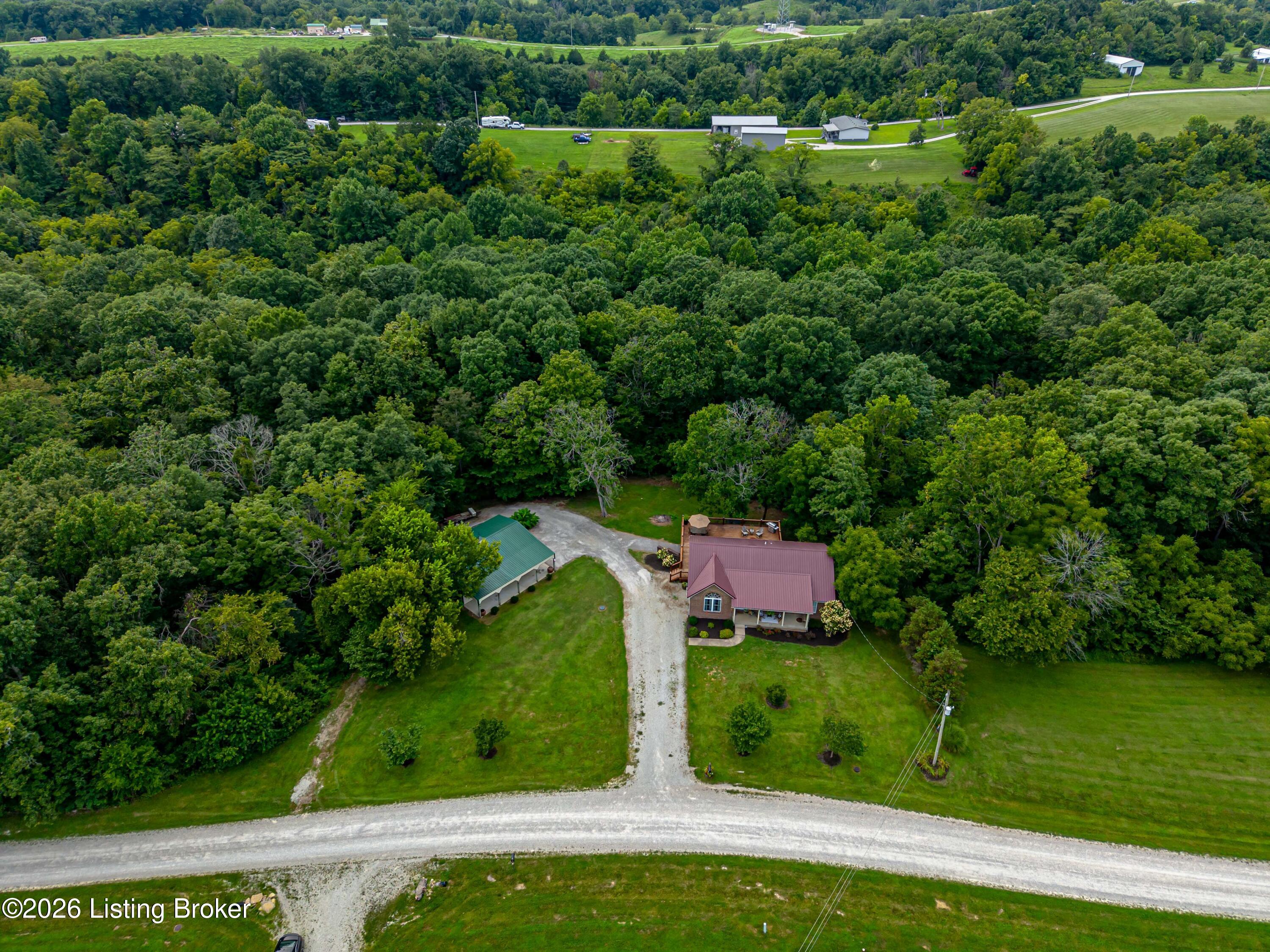 312 Cedar Point Road Mount Eden, KY 40046 - Photo 58 of 72 11_Aerial-Property-Wide
