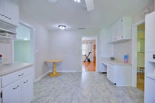 a view of kitchen and sink