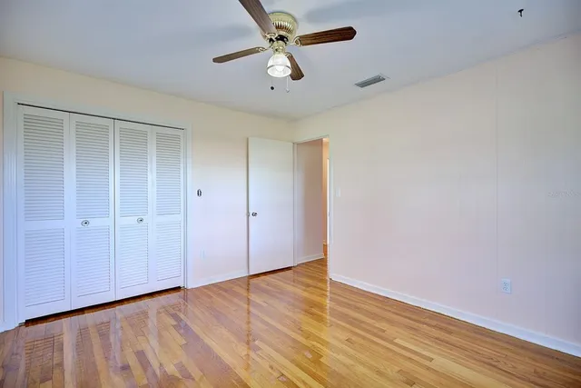 wooden floor in an empty room