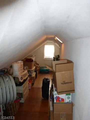 a view of storage and utility room