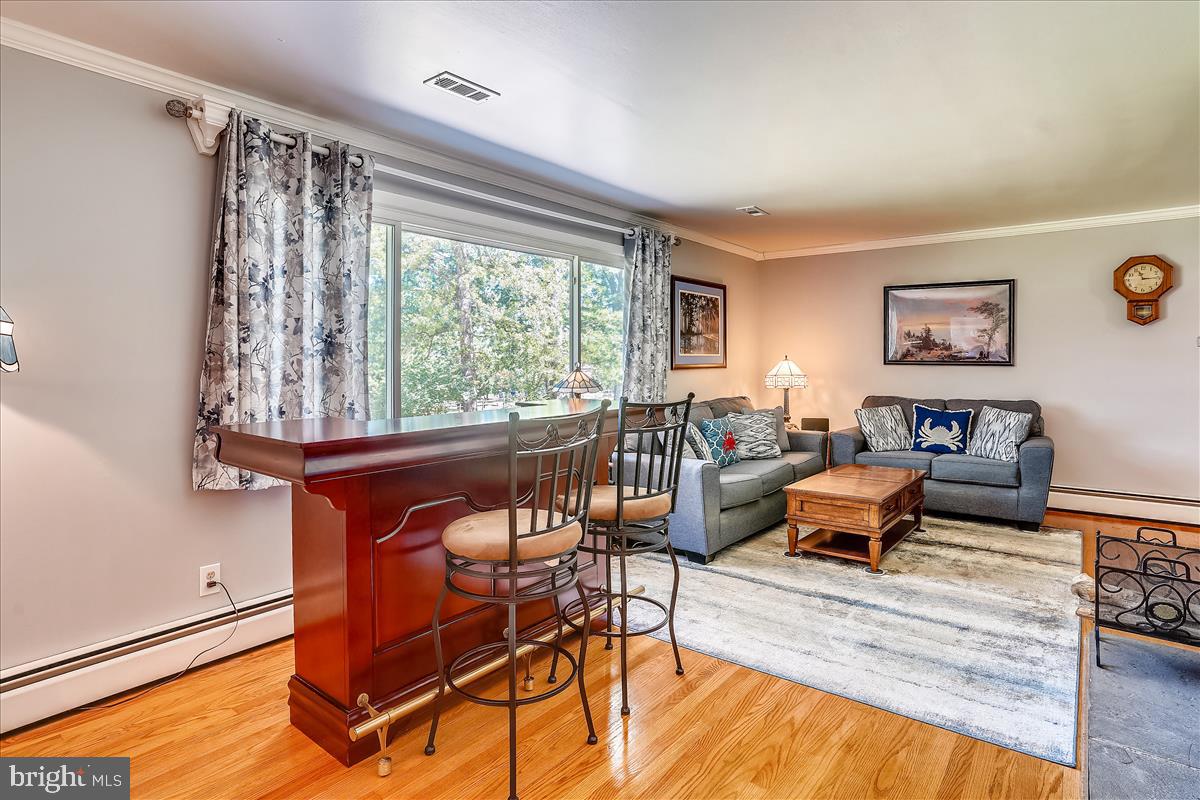 18901 Muncaster Road Derwood, MD 20855 - Photo 14 of 58 Large living room with fireplace