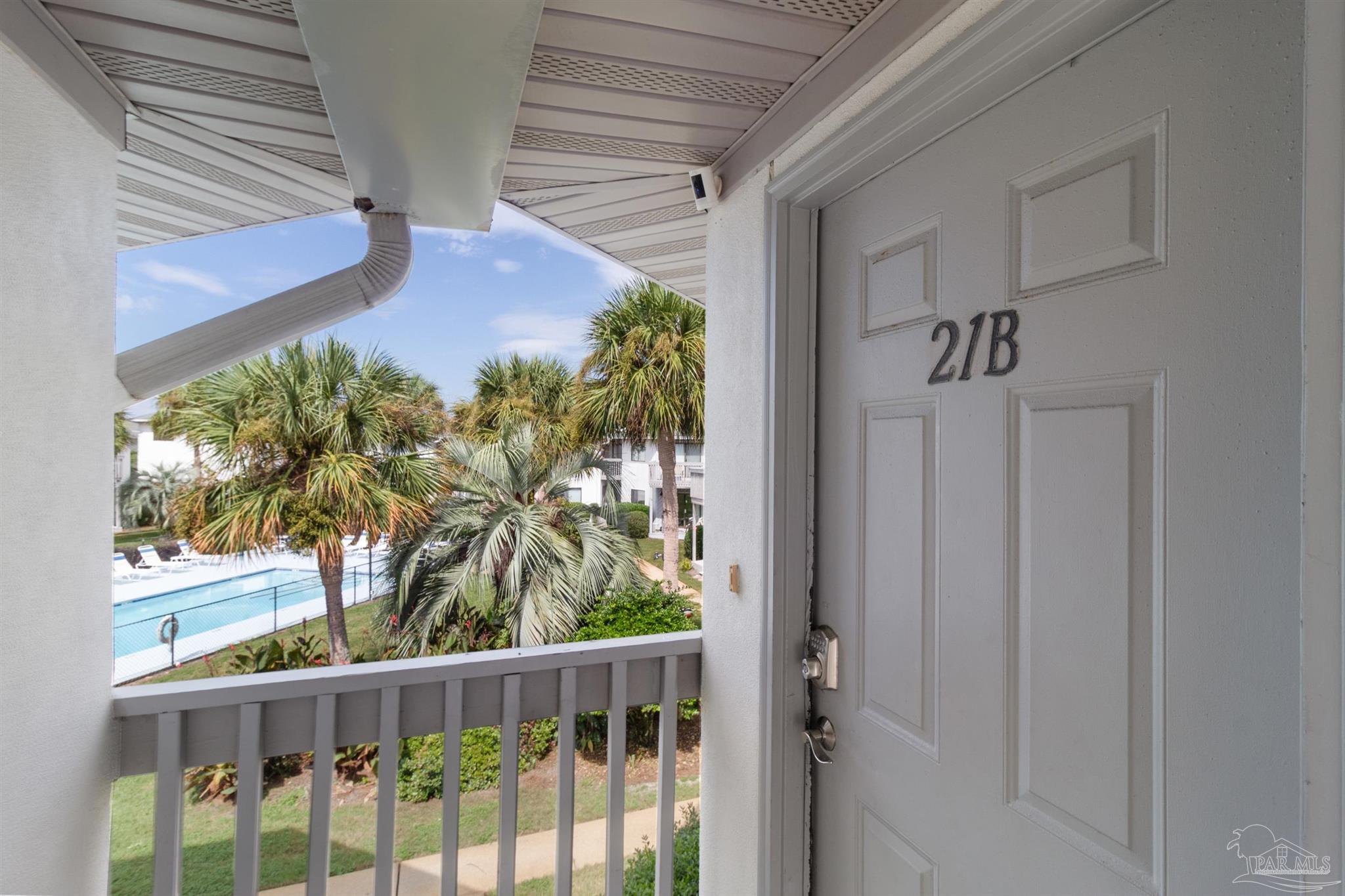 285 Payne Street, Unit 21B Miramar Beach, FL 32550 - Photo 6 of 42 a view of a porch