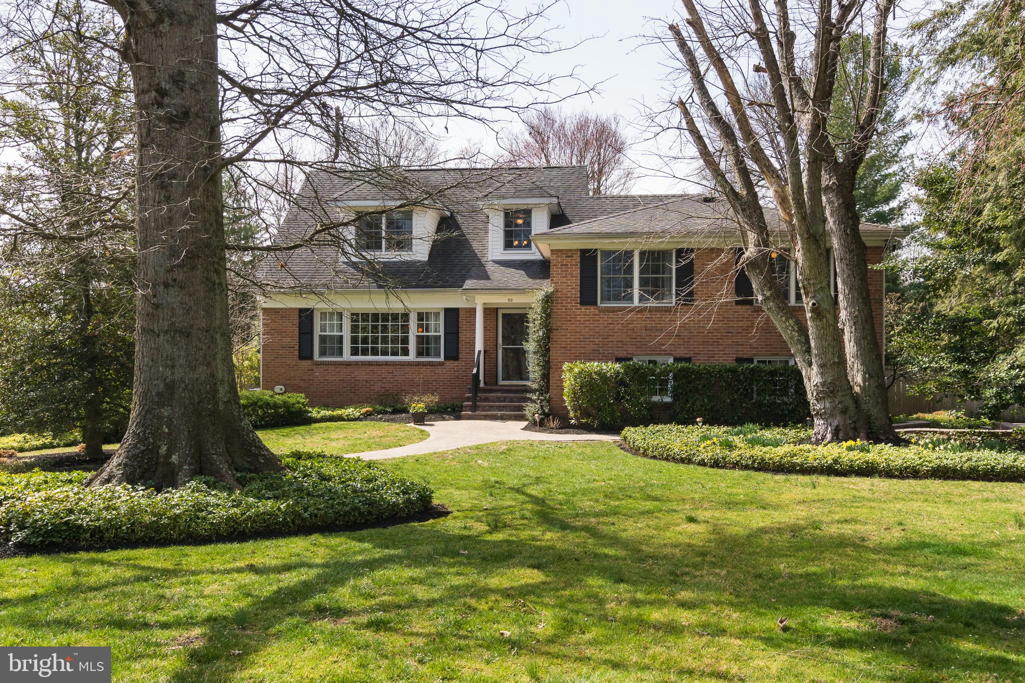 50 Pardoe Road Princeton, NJ 08540 - Photo 2 of 34 a front view of a house with a yard