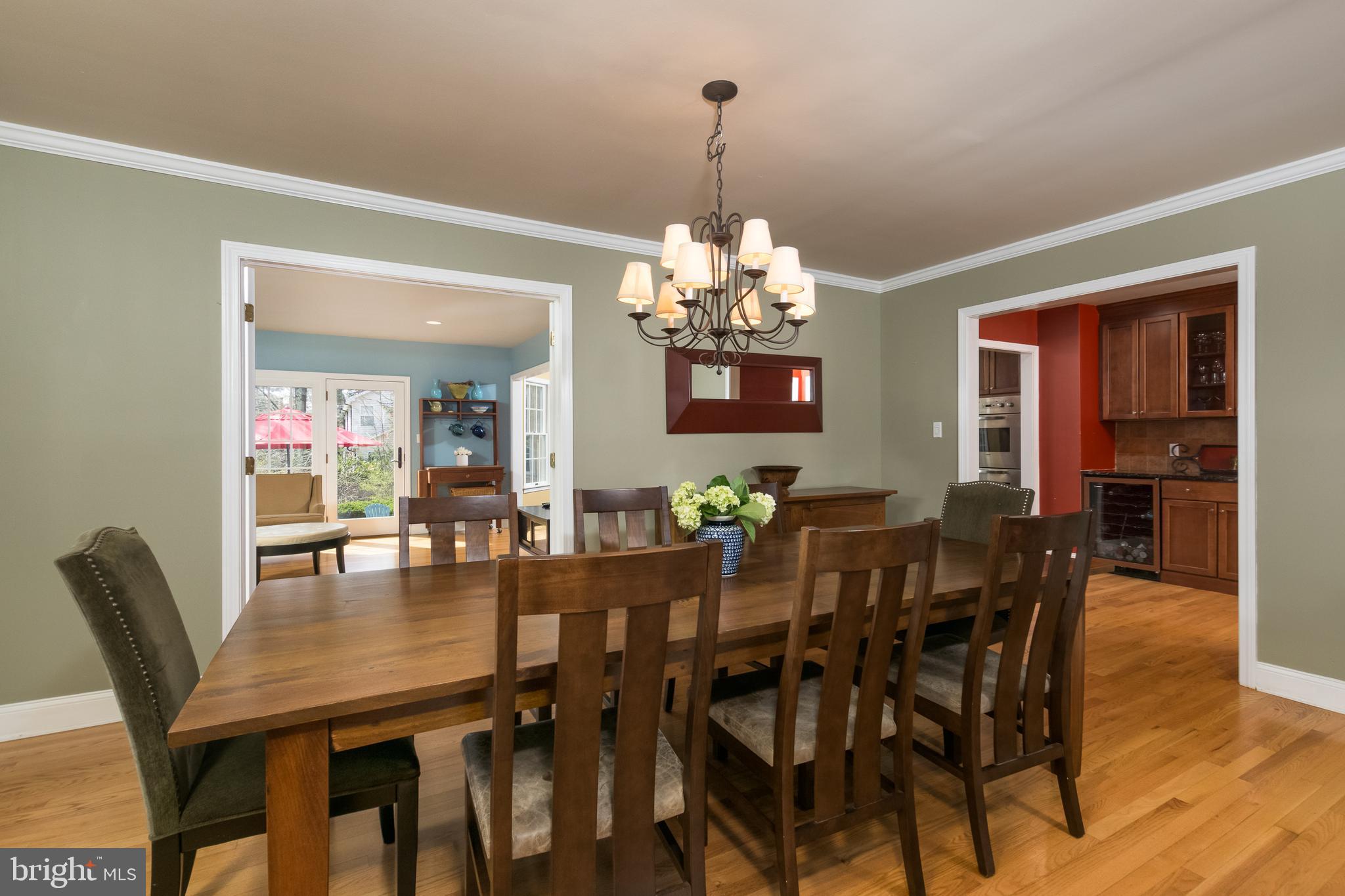 50 Pardoe Road Princeton, NJ 08540 - Photo 5 of 34 a view of a dining room with furniture and chandelier