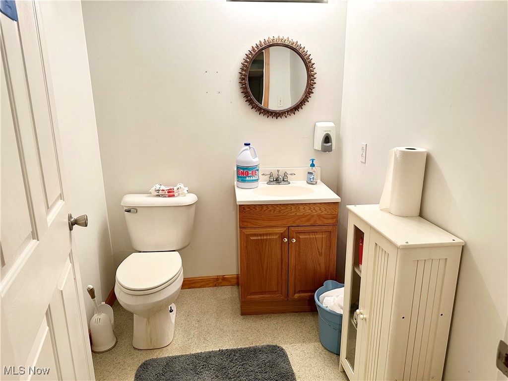 1457 St Johns Road Colliers, WV 26035 - Photo 25 of 38 Bathroom with toilet and vanity