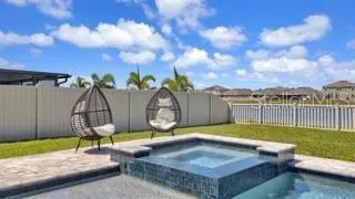 a view of a playground with basketball court