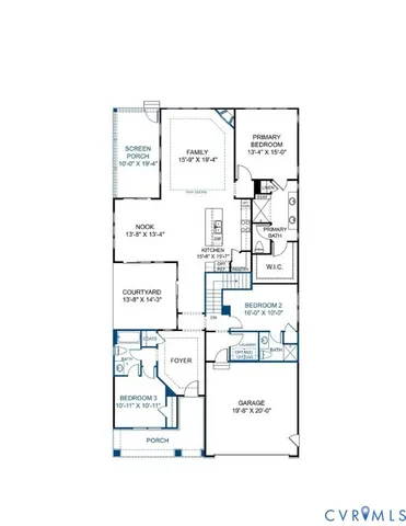 a picture of a floor plan
