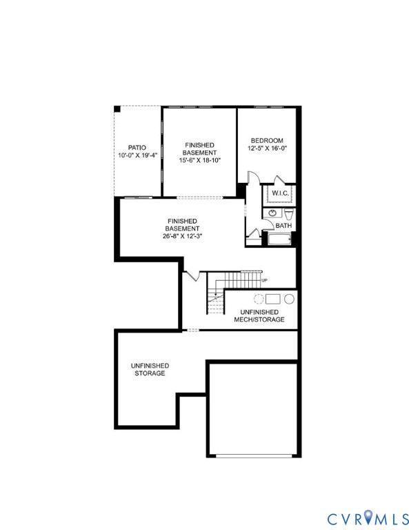 1049 Arbor Heights Terrace Midlothian, VA 23114 - Photo 36 of 48 Finished Basement