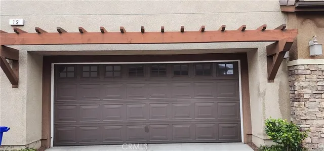 a view of a fireplace with a hallway