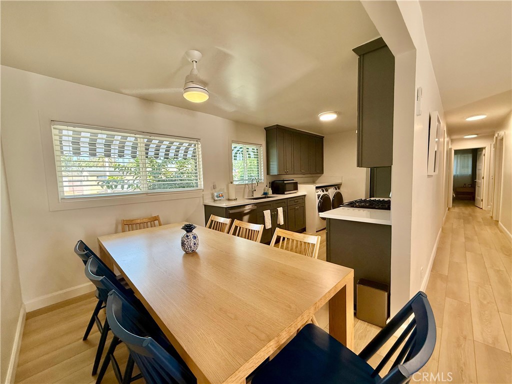 730 Via Altamira Montebello, CA 90640 - Photo 11 of 27 a view of a dining room with furniture and a chandelier