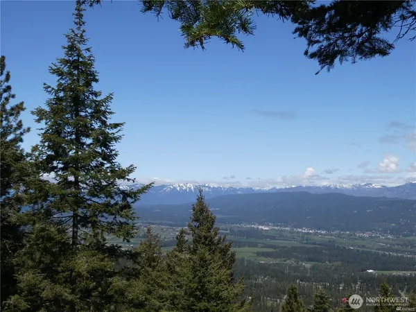 a view of lake with mountain