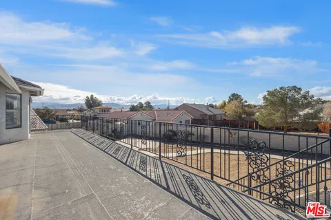 a view of a terrace with skyline