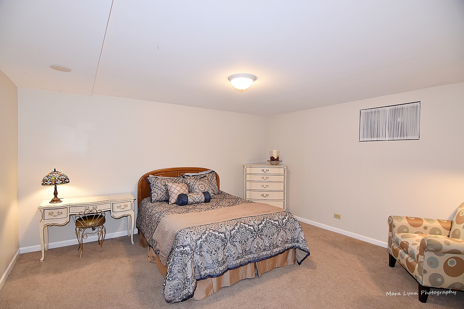 41W741 Town Hall Road Elburn, IL 60119 - Photo 22 of 34 a bedroom with a bed and a couch