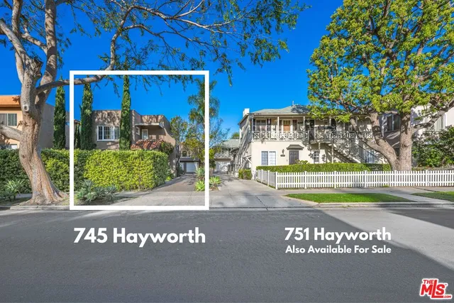 $2,249,000 | 747 1/2 Hayworth Avenue, Los Angeles, CA 90046