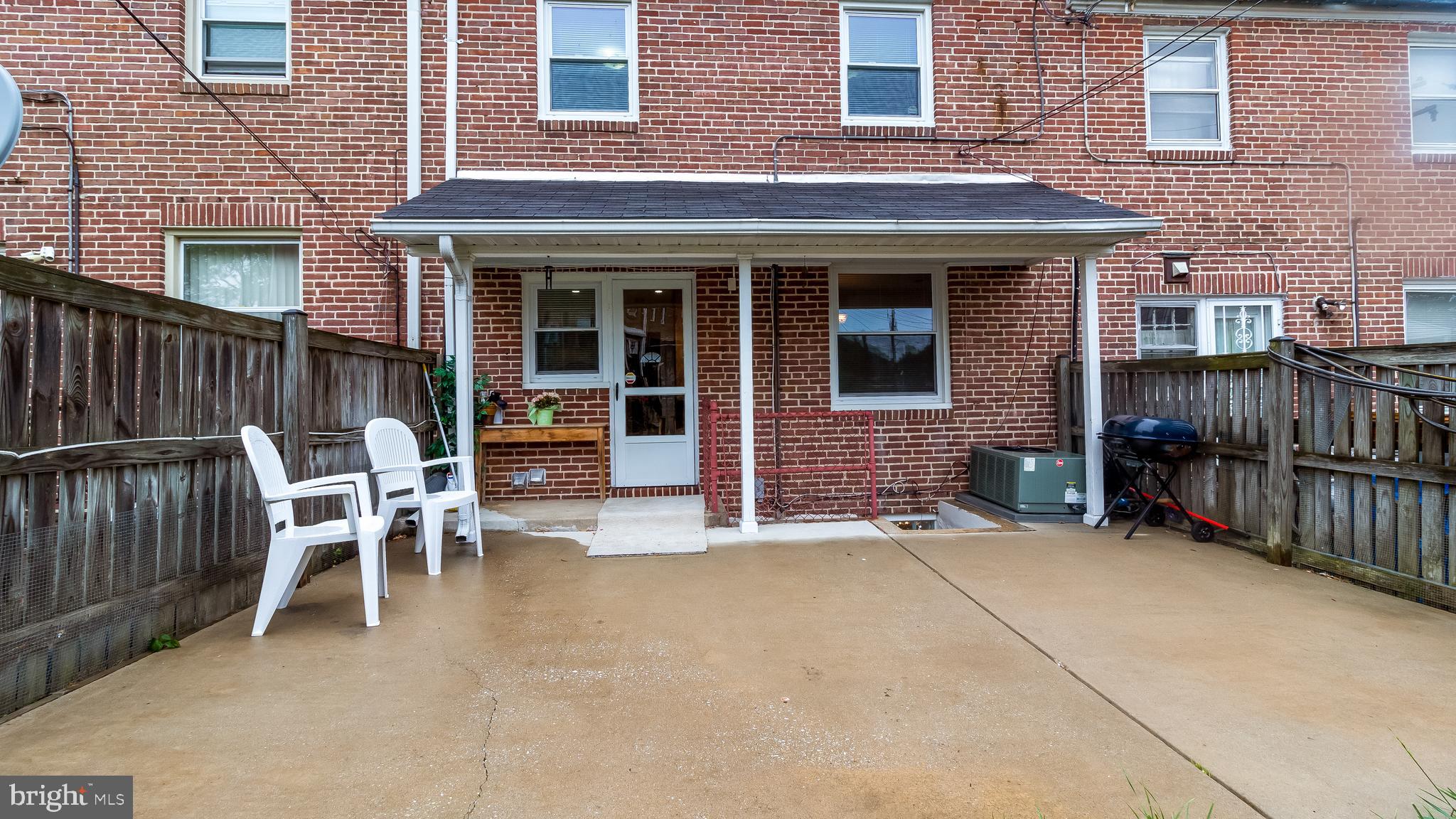 3828 Monterey Road Baltimore, MD 21218 - Photo 36 of 36 Back yard with patio