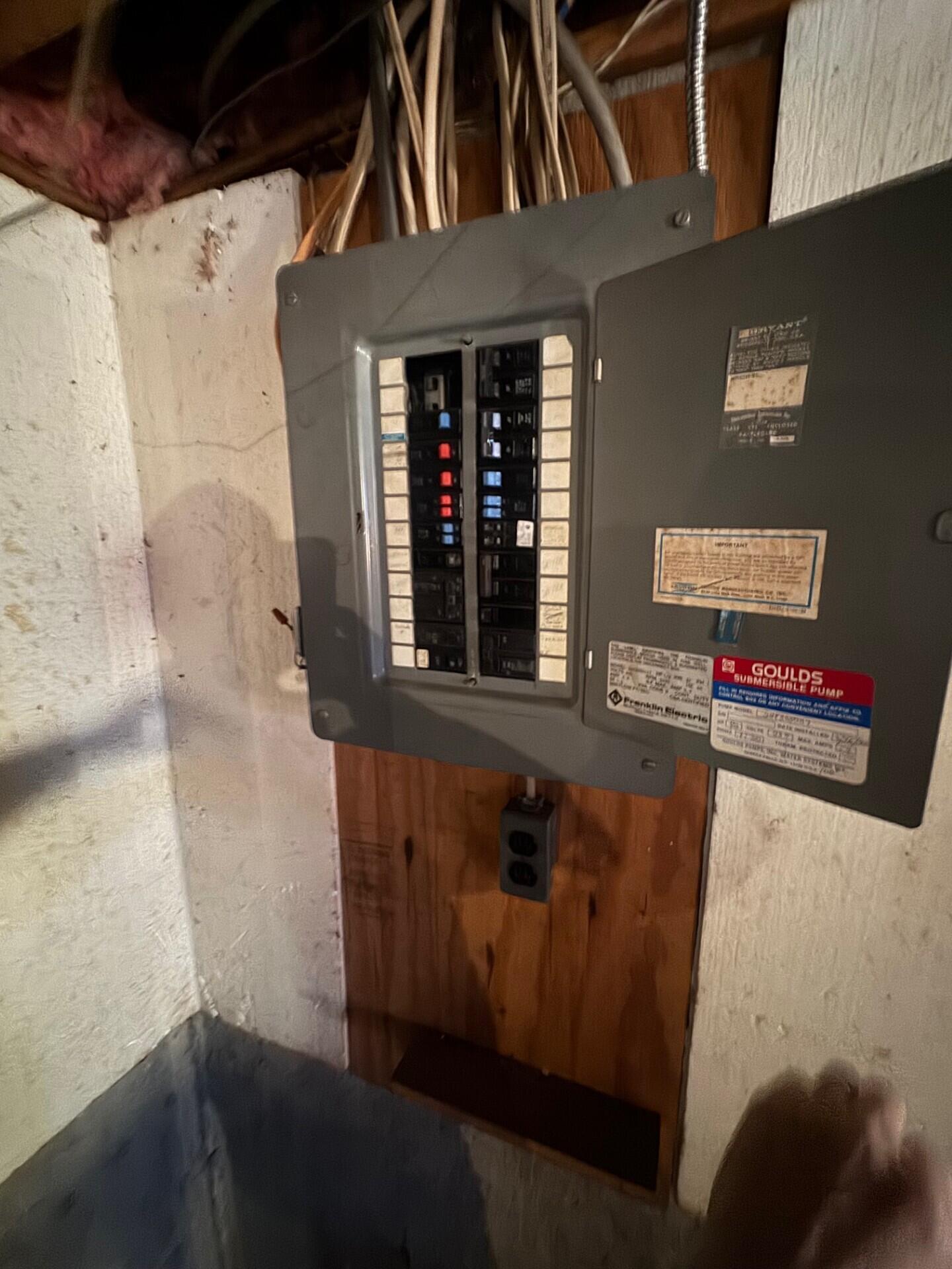 1403 Highway 1 Amity, ME 04471 - Photo 24 of 25 Electric Breaker Panel (1403 US Rt 1)