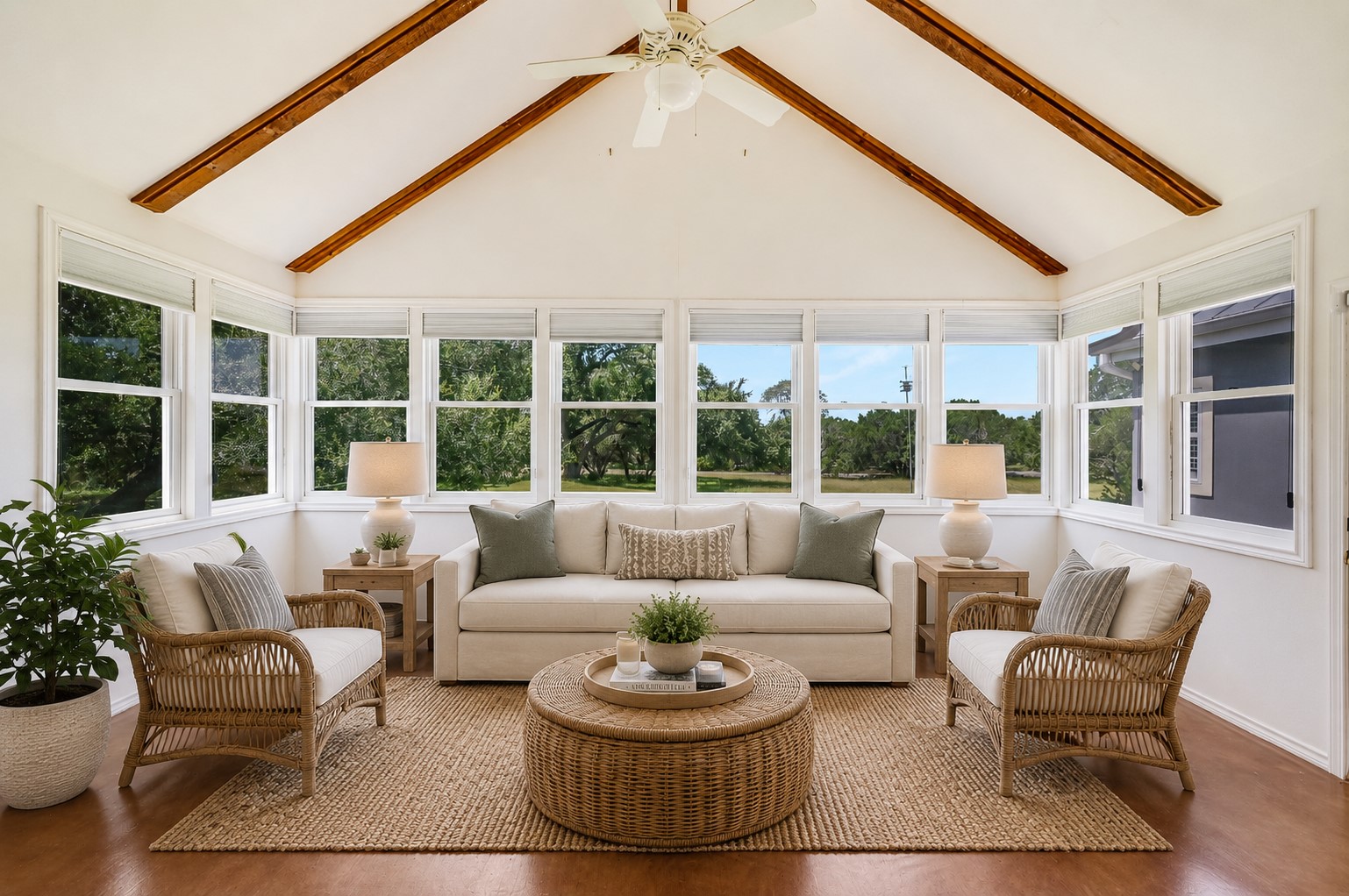 3820 River Road Wimberley, TX 78676 - Photo 10 of 37 Virtually staged sunroom