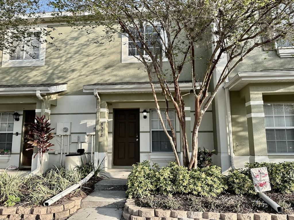 8532 Brushleaf Way Tampa, FL 33647 - Photo 1 of 20 a front view of a house with garden