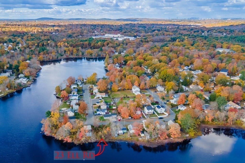 19 Ell Road Holbrook, MA 02343 - Photo 13 of 16 an aerial view of residential houses with outdoor space