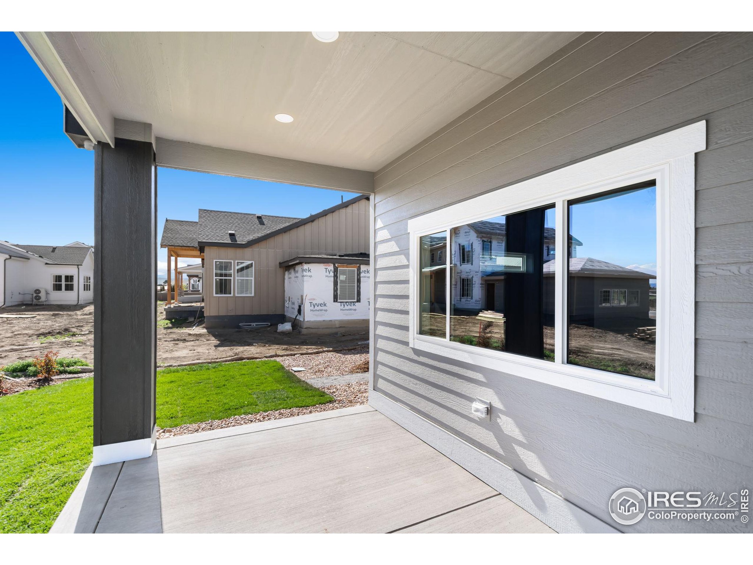 1369 Burt Avenue Berthoud, CO 80513 - Photo 40 of 41 a view of a house with backyard porch and garden