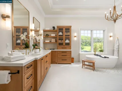 a kitchen with stainless steel appliances kitchen island granite countertop a sink and cabinets