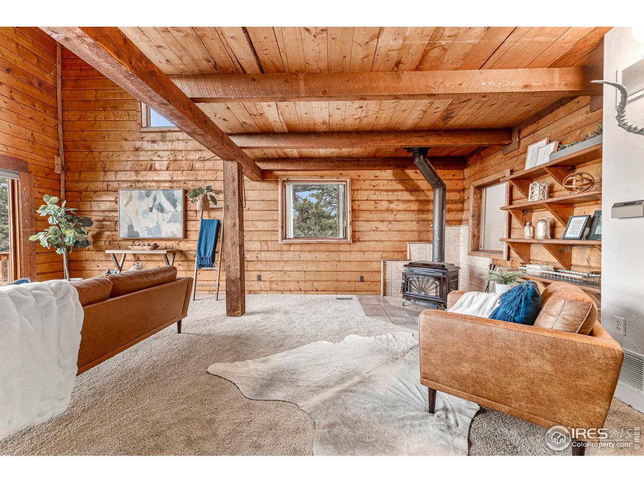 3907 Ridge Road Nederland, CO 80466 - Photo 4 of 40 Cozy fireplace