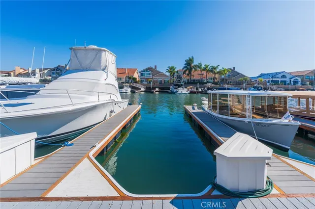 a view of a backyard with a fountain plants and palm trees
