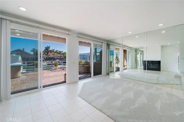 a view of a terrace with sitting area