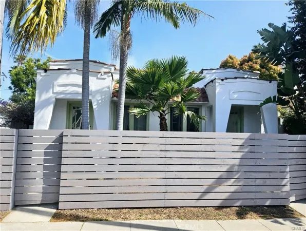 a backyard of a house