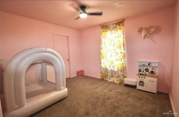 a very nice looking room with a large window