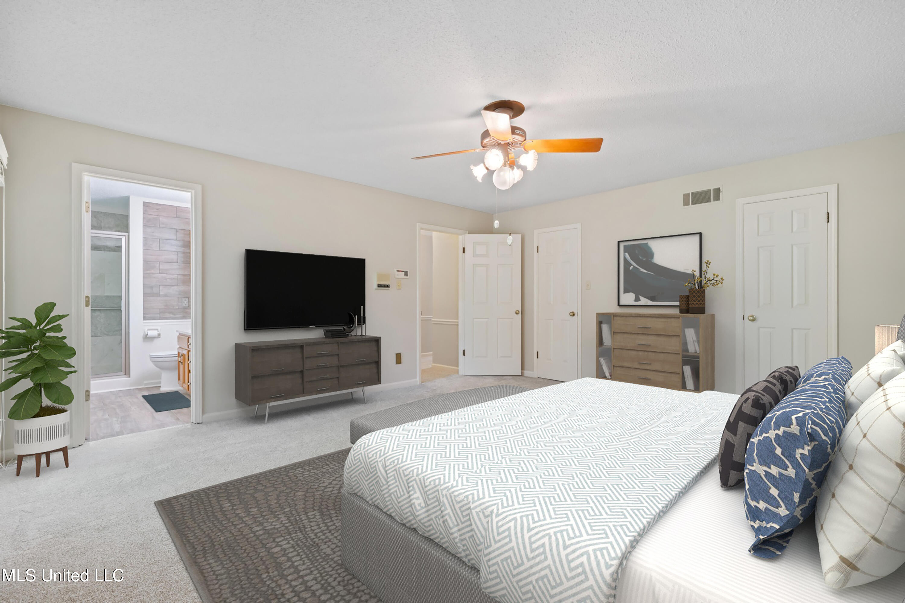 1771 Malone Road Nesbit, MS 38651 - Photo 19 of 33 Virtual Staged Primary Bedroom