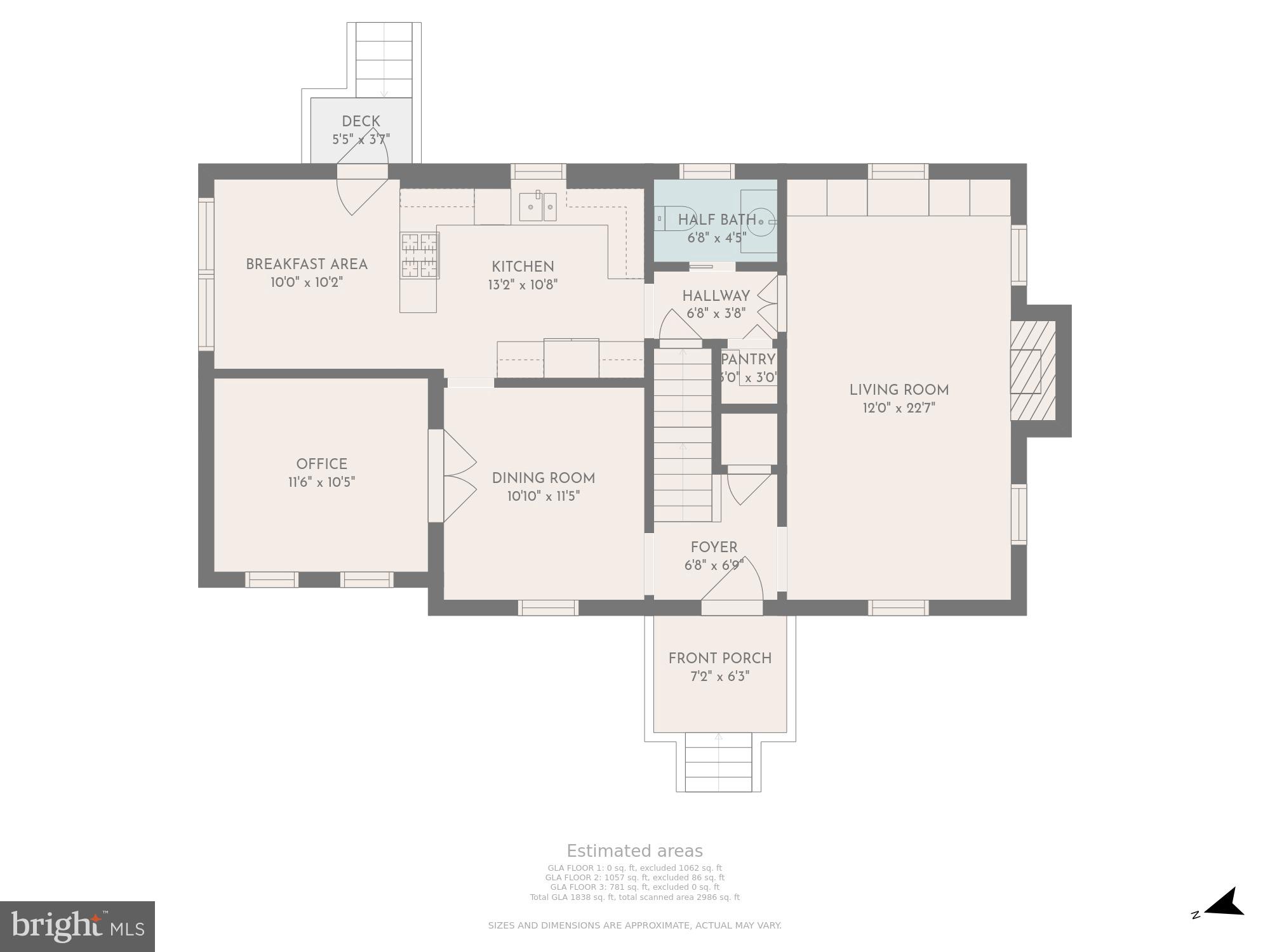 9319 Sudbury Road Silver Spring, MD 20901 - Photo 52 of 54 Main level floor plan