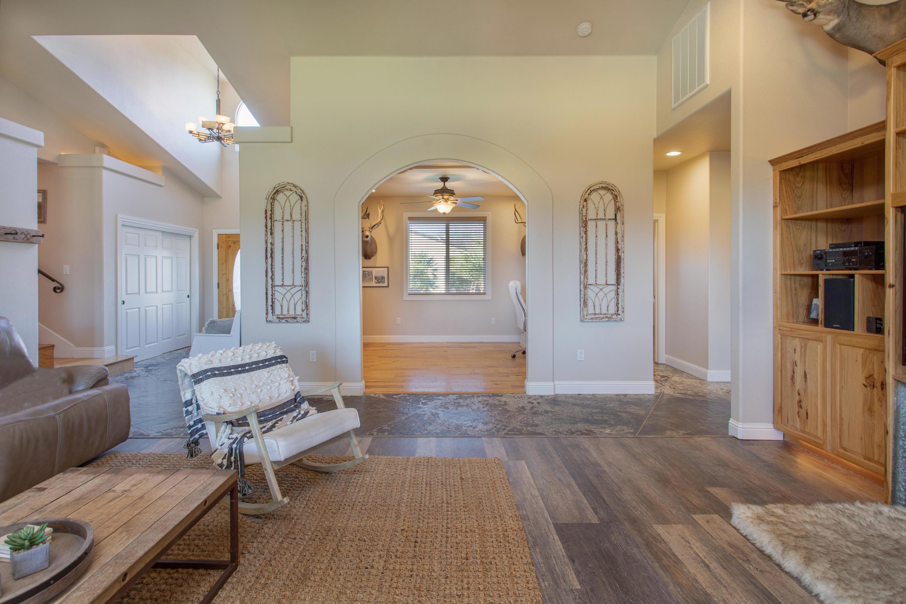 22780 Silverlode Lane Palo Cedro, CA 96073 - Photo 10 of 37 living room looking into office