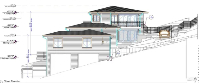 a view of a house with wooden floor