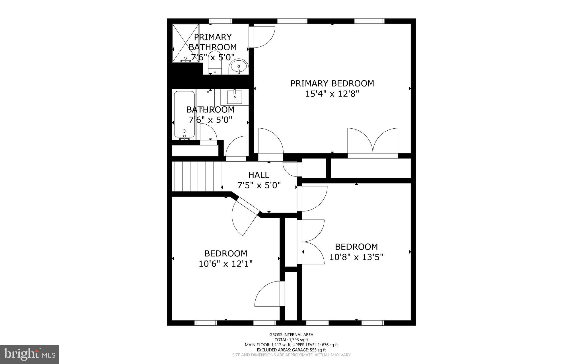 7805 Richfield Road Springfield, VA 22153 - Photo 33 of 34 Upper Level
Floor Plan