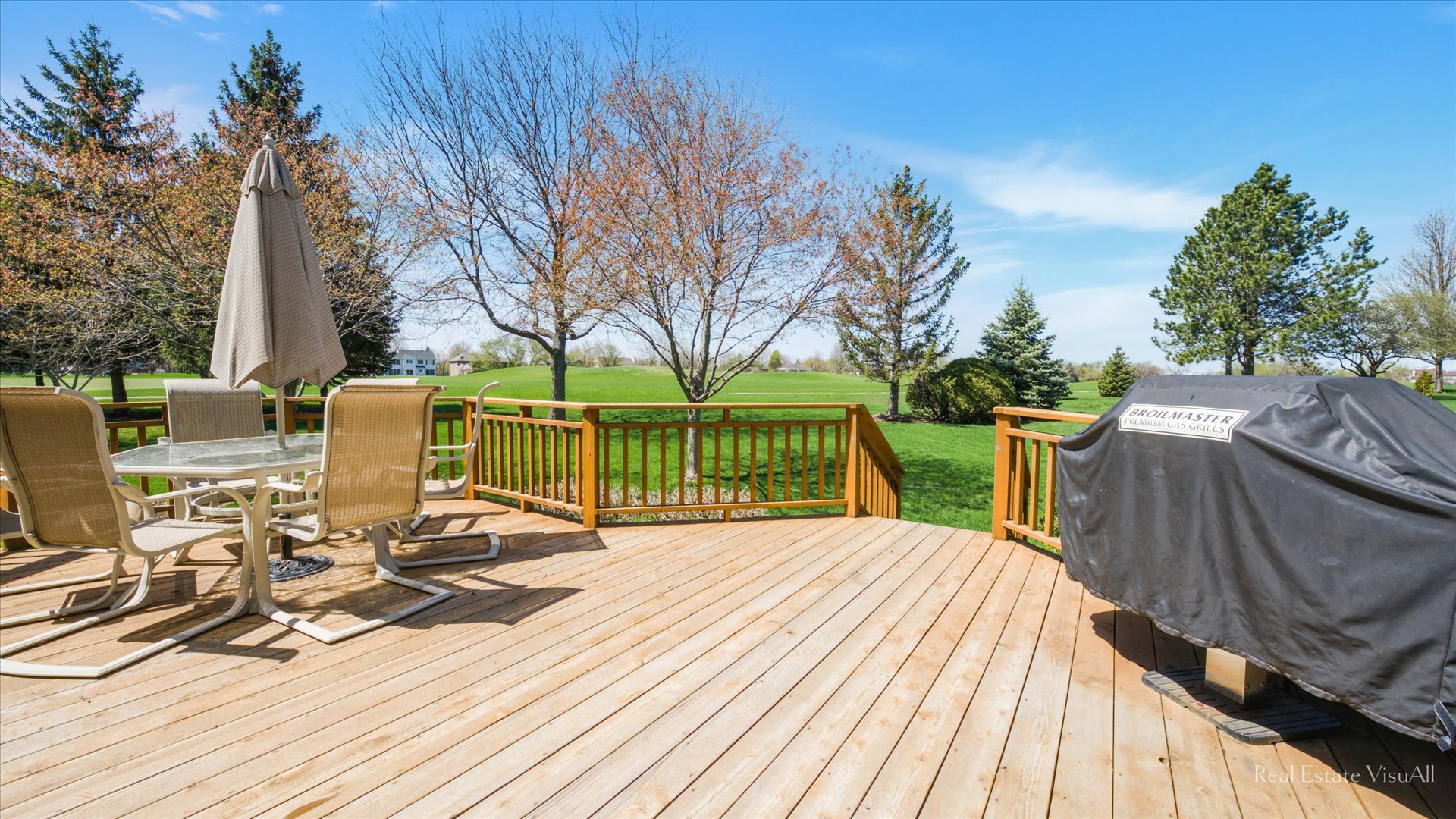 1808 Edgewood Drive Algonquin, IL 60102 - Photo 30 of 39 a view of a chairs and table on the wooden deck
