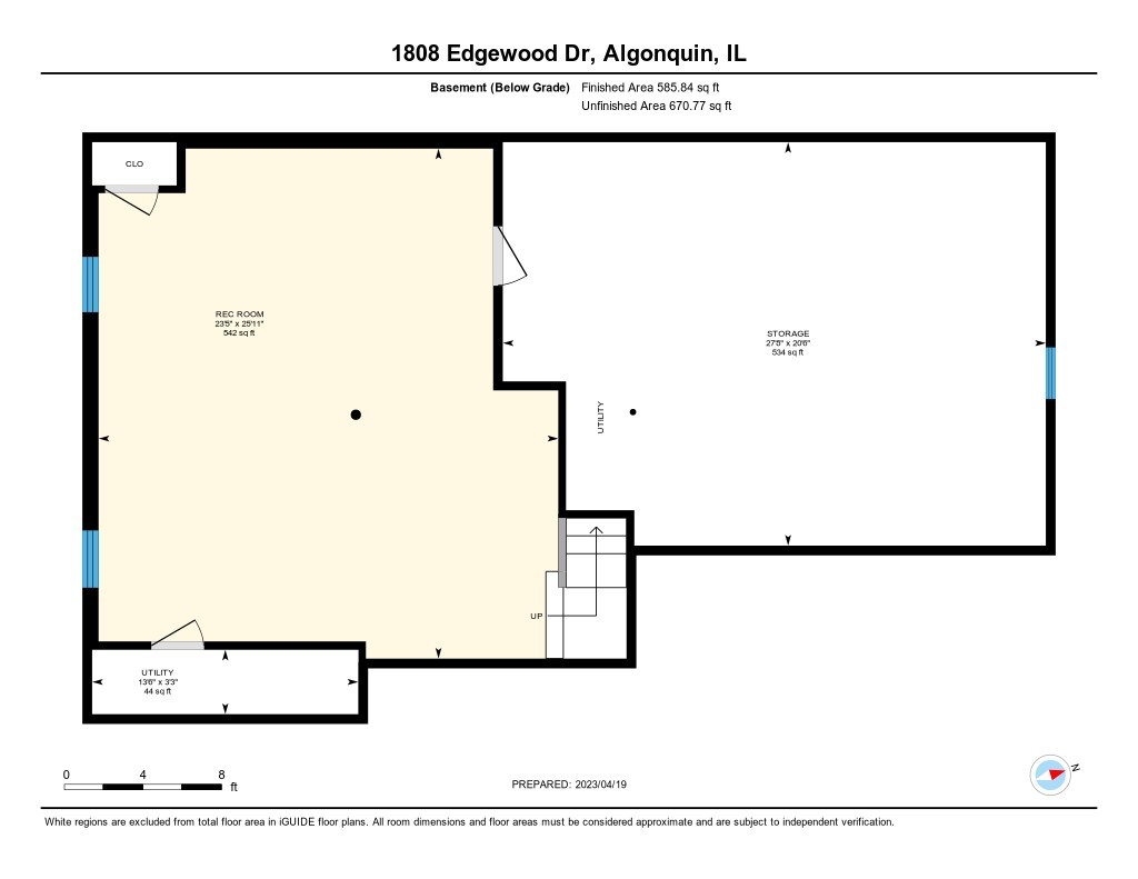 1808 Edgewood Drive Algonquin, IL 60102 - Photo 39 of 39 a picture of a floor