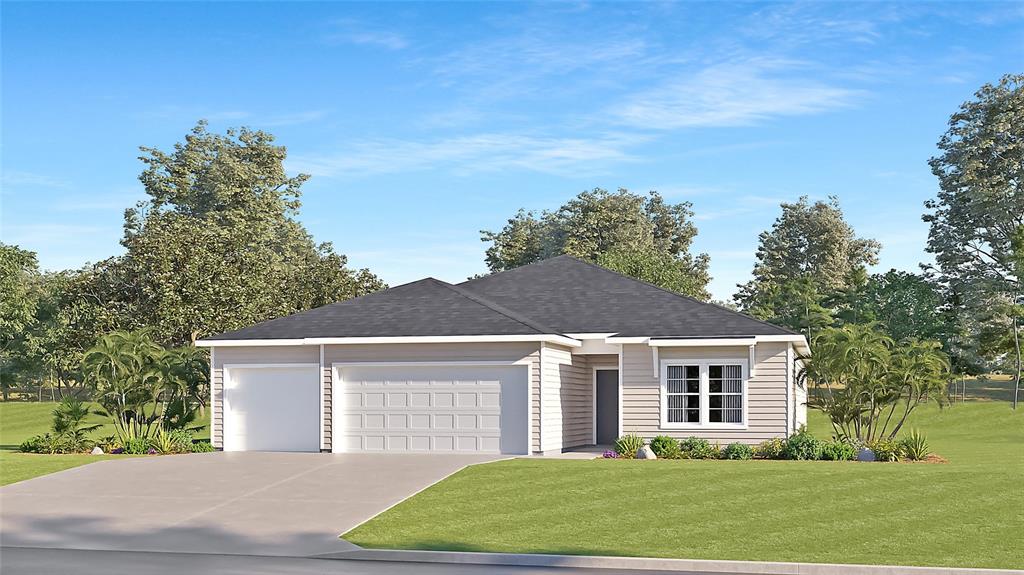 6555 Southwest 89th Loop Ocala, FL 34476 - Photo 1 of 1 Artist rendering; illustration only; colors, features, and garage orientation may differ.